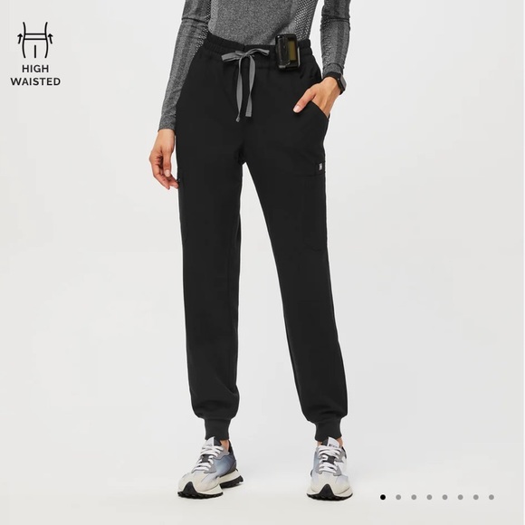 Figs Pants & Jumpsuits Figs High Waisted Uman Relaxed Jogger Scrub Pants Embroidered Poshmark